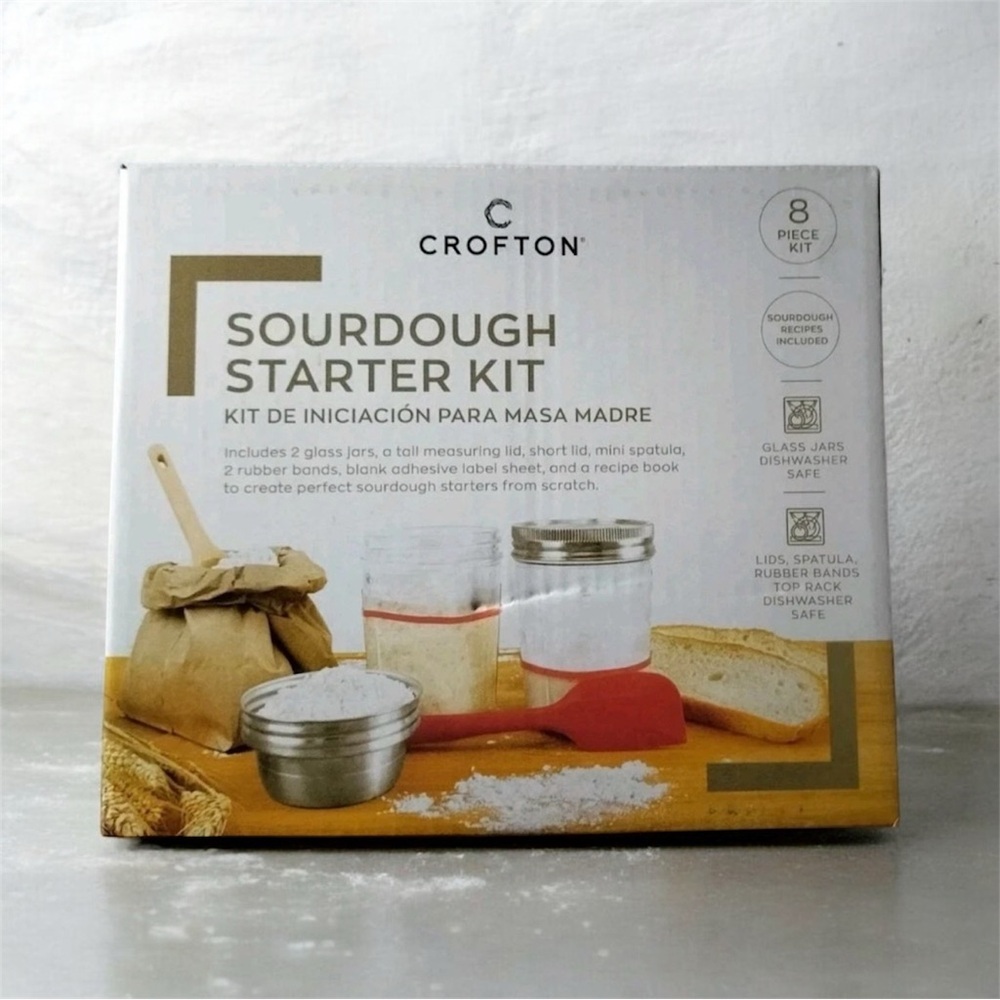 Crofton Sourdough Starter Kit - Red and Silver